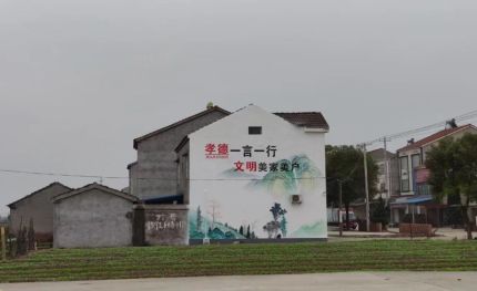 新乡新农村墙绘