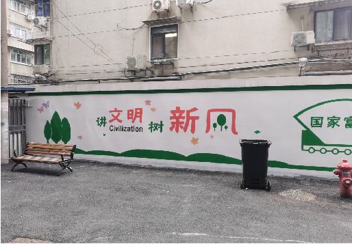 新乡社区墙绘